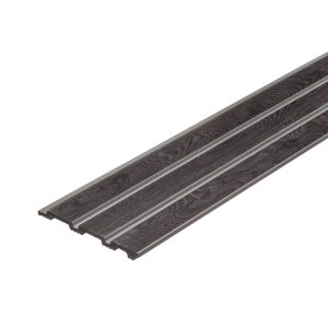 Реечная панель из экополимера 113х2800х10 мм FineBer ясень серый 0,317 кв.м