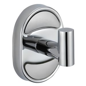 Крючок для ванной РМС А10 одинарный на шуруп нержавеющая сталь хром (A5020)