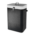 Корзина для белья WasserKraft Nuthe 400х595х300 мм 71,4 л коричневая (WB-910-L)