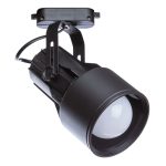 Трековый светильник однофазный Arte Lamp Lyra 40 Вт E27 2 кв.м черный (A6252PL-1BK)