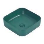 Раковина Abber Rechteck 39 см накладная темно-зеленая матовая (AC2211MBG)