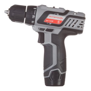 Дрель-шуруповерт аккумуляторная Интерскол ДА-12ЭР 12 В 2 Ач Li-Ion 2 АКБ и ЗУ (434.2.2.20)