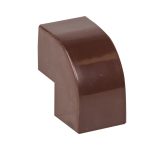 Угол внешний для кабель-канала EKF 16х16 мм темное дерево (4 шт.) (obd-16-16x4)