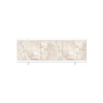 Экран для ванны фронтальный Метакам Монолит-М ПВХ 150х57 см бежевый раздвижной (23733)