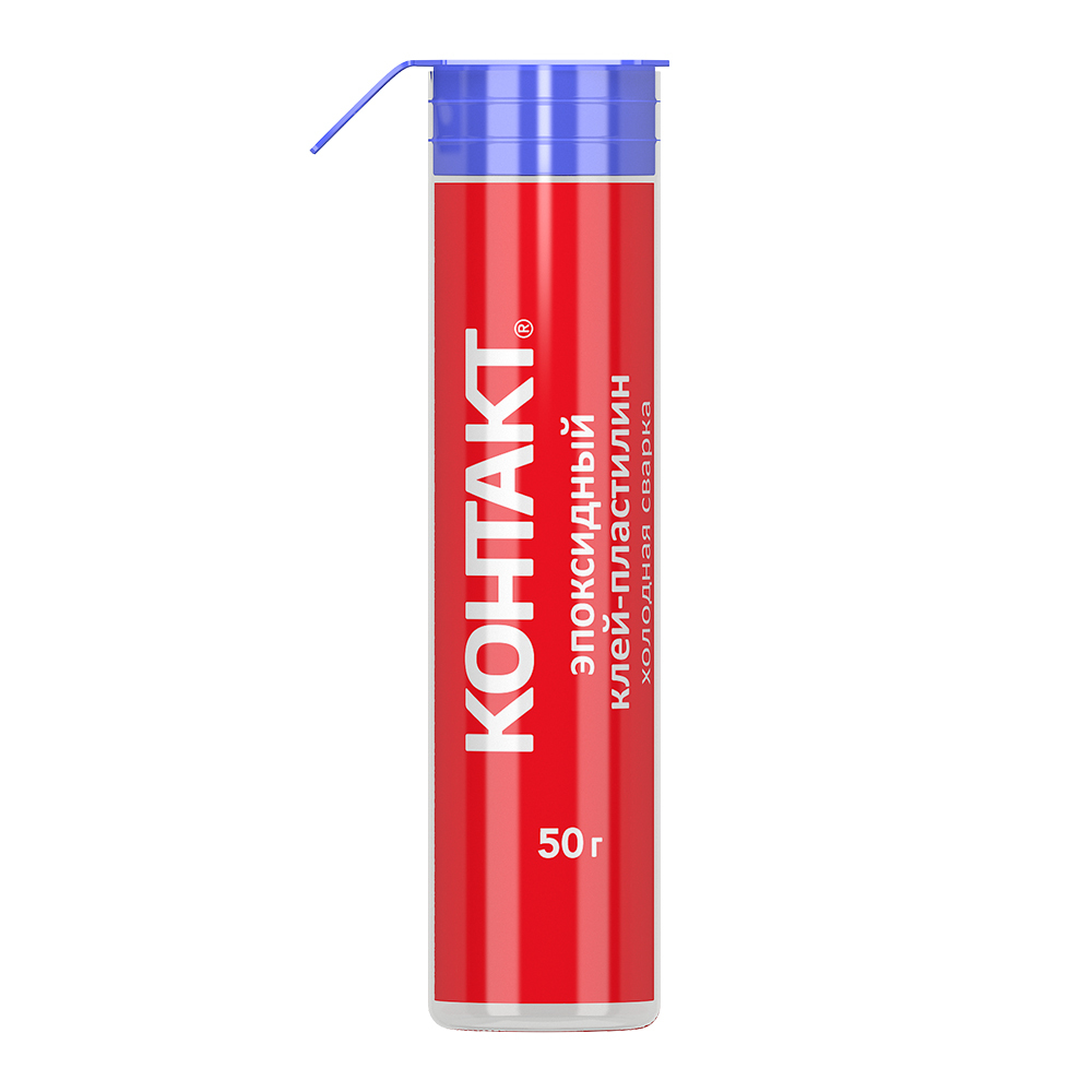 original-10839.jpg Клей эпоксидный Контакт серый 50 г — изображение 1