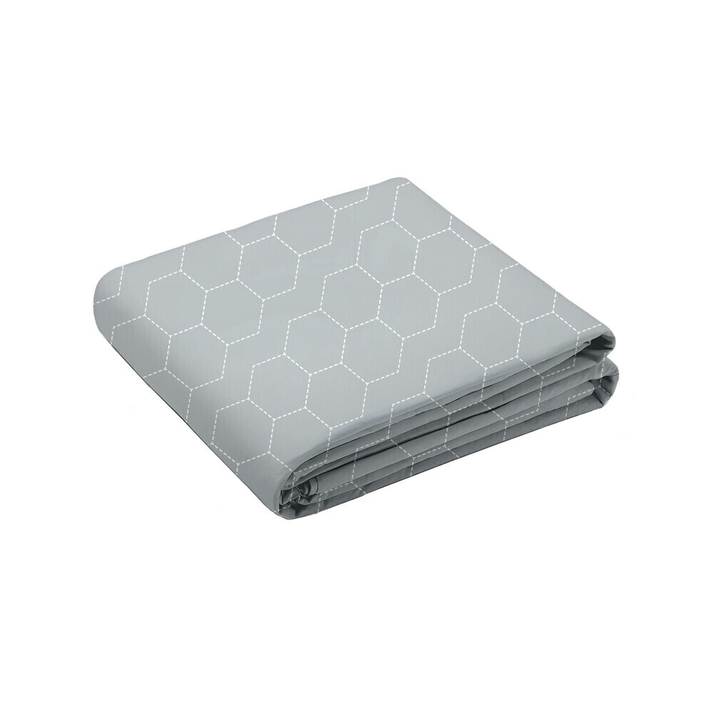 original-10964.jpg Простыня на резинке 180х200х25 см бязь серая MiaСона Polo — изображение 1