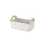 Корзина WasserKraft Aula 275х105х170 мм 4,9 л серая (WB-110-S)