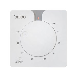 Терморегулятор механический для теплого пола Caleo C430 белый