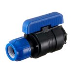 Кран шаровой ПНД Valfex компрессионный переходной 25х3/4 ВР(г)