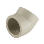 Угол полипропиленовый Valfex 63 мм 45° серый (10107063Г)