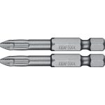 Бита Kraftool X-Drive (26121-2-50-2) PH2 50 мм торсионная (2 шт.)