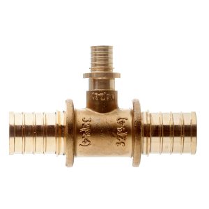 Тройник Stout 32 х 16 х 32 мм латунный (SFA-0014-321632)