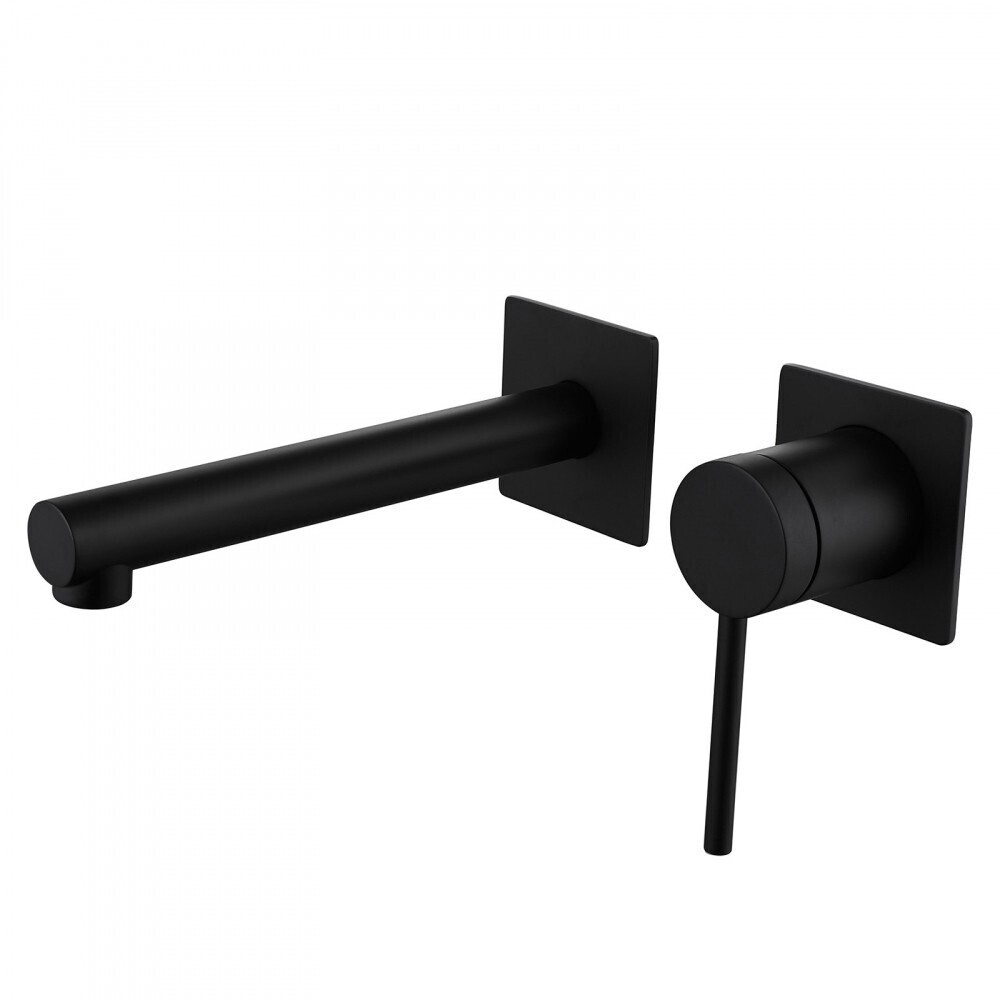 original-1212.jpg Смеситель для раковины встраиваемый Abber Emotion черный однорычажный (AF8812B) — изображение 1