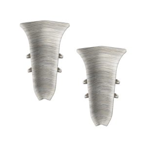 Угол внутренний Ideal Классик 55 мм ясень серый S-профиль (2 шт.)