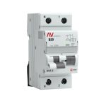 Автомат дифференциальный EKF Averes DVA-6 20А 1P+N тип AC 30 мА 6 кА (rcbo6-1pn-20B-30-ac-av)