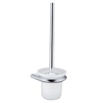 Ершик для унитаза Abber Nord подвесной стекло/металл хром (AA1532)