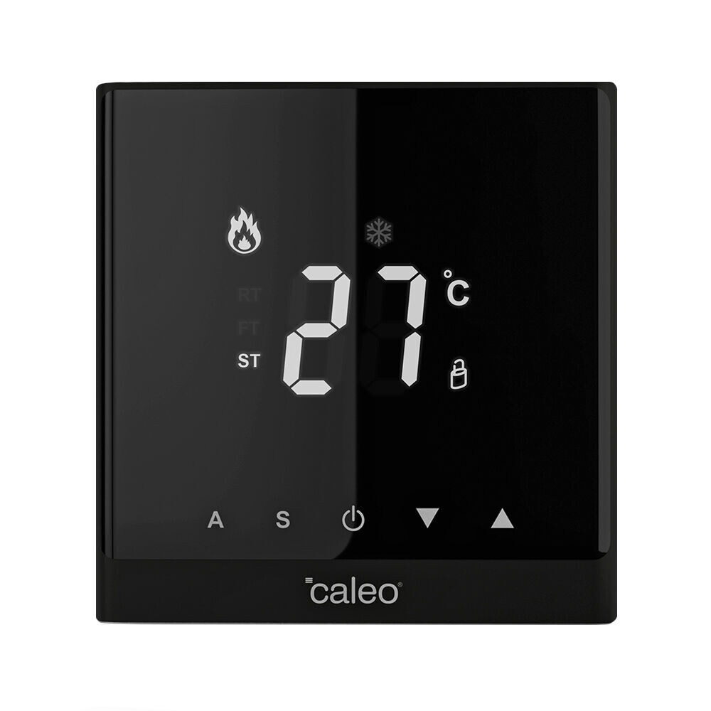 original-12309.jpg Терморегулятор электронный сенсорный для теплого пола Caleo C732 черный — изображение 1