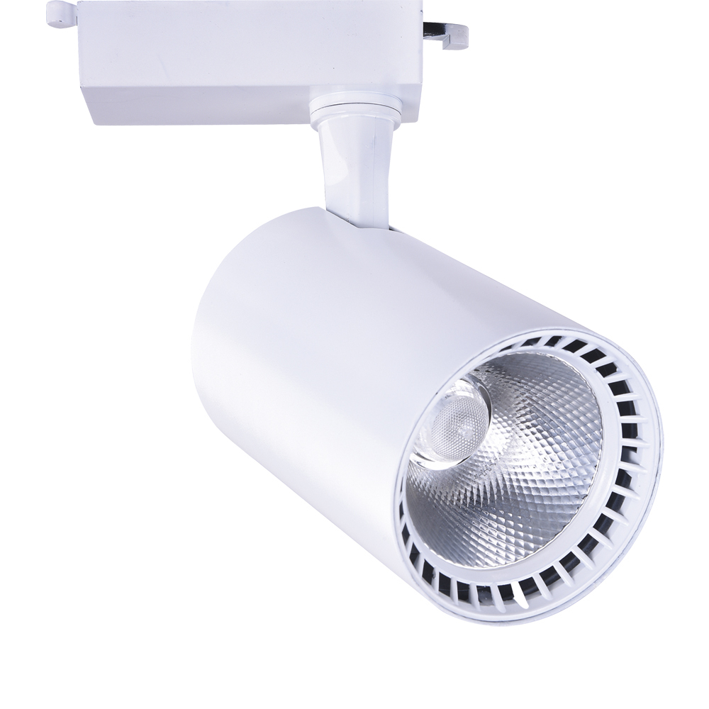 original-12383.jpg Светодиодный трековый светильник однофазный Arte Lamp Vinsant 4000К 30 Вт 3 кв.м белый (A2664PL-1WH) — изображение 1