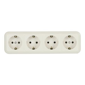 Розетка Svet накладная бежевая (0215-01201)