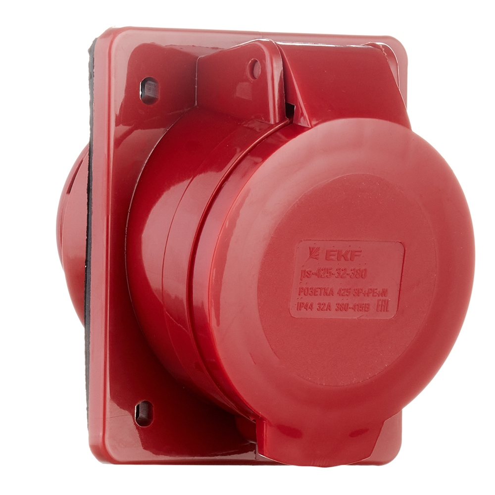 original-12585.jpg Розетка силовая настенная EKF PROxima 3Р+РЕ+N 32 А 380 В IP44 — изображение 1