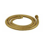 Шланг для душа WasserKraft 1200 мм нержавеющая сталь золото (A238)