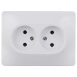 Розетка Systeme Electric Glossa встраиваемая белая (GSL000120)