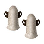 Угол наружный Ideal Классик 55 мм дуб латте S-профиль (2 шт.)