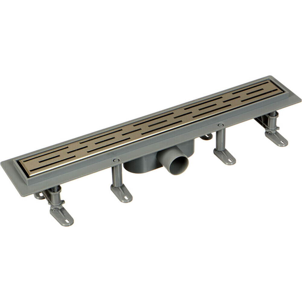 original-12896.jpg Лоток душевой Terma Light Лайн с комбинированным затвором 500х60 мм d40/50 мм решетка из нержавеющей стали (34116) — изображение 1