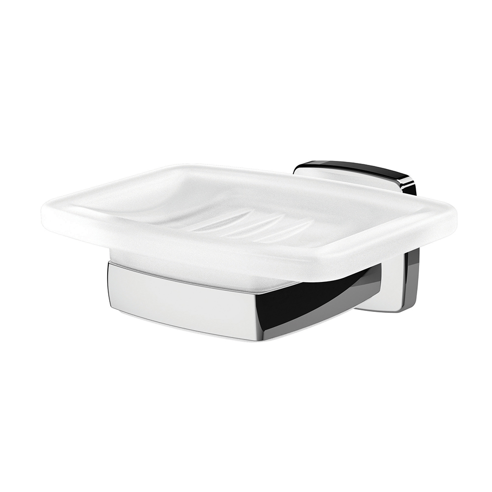 original-1291.jpg Мыльница для ванной AM.PM Gem с держателем стекло/металл хром (A9034200) — изображение 1