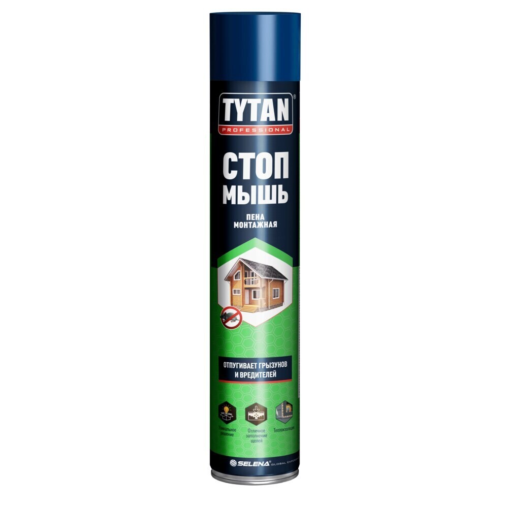 original-12947.jpg Пена монтажная бытовая Tytan Professional Стоп Мышь летняя 750 мл — изображение 1