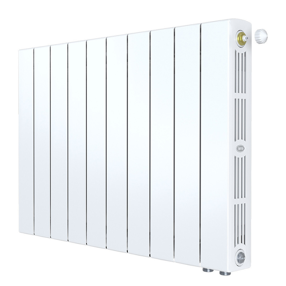 original-13036.jpg Радиатор биметаллический Rifar Supremo Ventil SVR 500 мм 10 секций 3/4 нижнее правое подключение белый — изображение 1