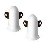 Угол наружный Ideal Классик 55 мм белый S-профиль (2 шт.)