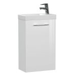 Тумба под раковину Cersanit Lara 40 см подвесная белая (SP-SZ-LARA-CO40/Wh)