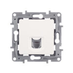 Розетка телефонная Legrand Etika встраиваемая белая RJ11 (672240)