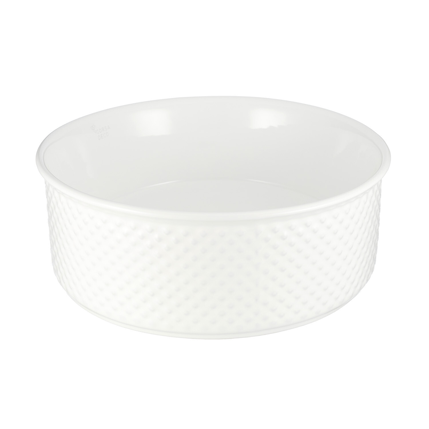 original-13529.jpg Раковина Corsa Deco Crystal 38 см накладная белая (ABCR38) — изображение 1