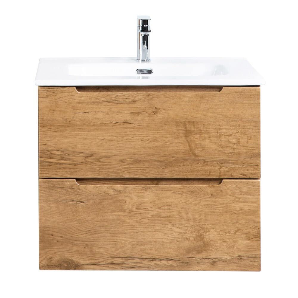 original-13687.jpg Тумба под раковину BelBagno Etna 60 см подвесная светлое дерево (ETNA-600-2C-SO-RN-P) — изображение 1