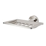 Мыльница для ванной WasserKraft Tauber с держателем металл никель (K-64469)