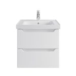 Комплект тумба с раковиной Sanstar Lanciano 60 см подвесная белая (305.1-1.5.1.К)