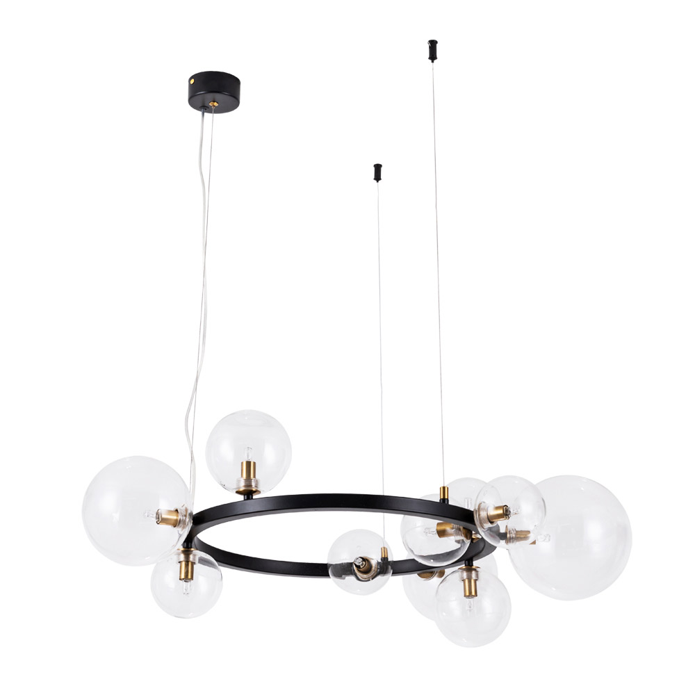 original-13941.jpg Люстра подвесная Arte Lamp Vincent G9 400 Вт 15 кв.м (A7790SP-10BK) — изображение 1
