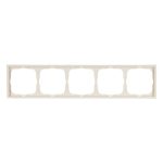 Рамка Systeme Electric ArtGallery пятиместная песочная (GAL001205)