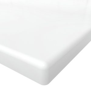 Панель стеновая для кухни искусственный камень 1800х600х12 мм white