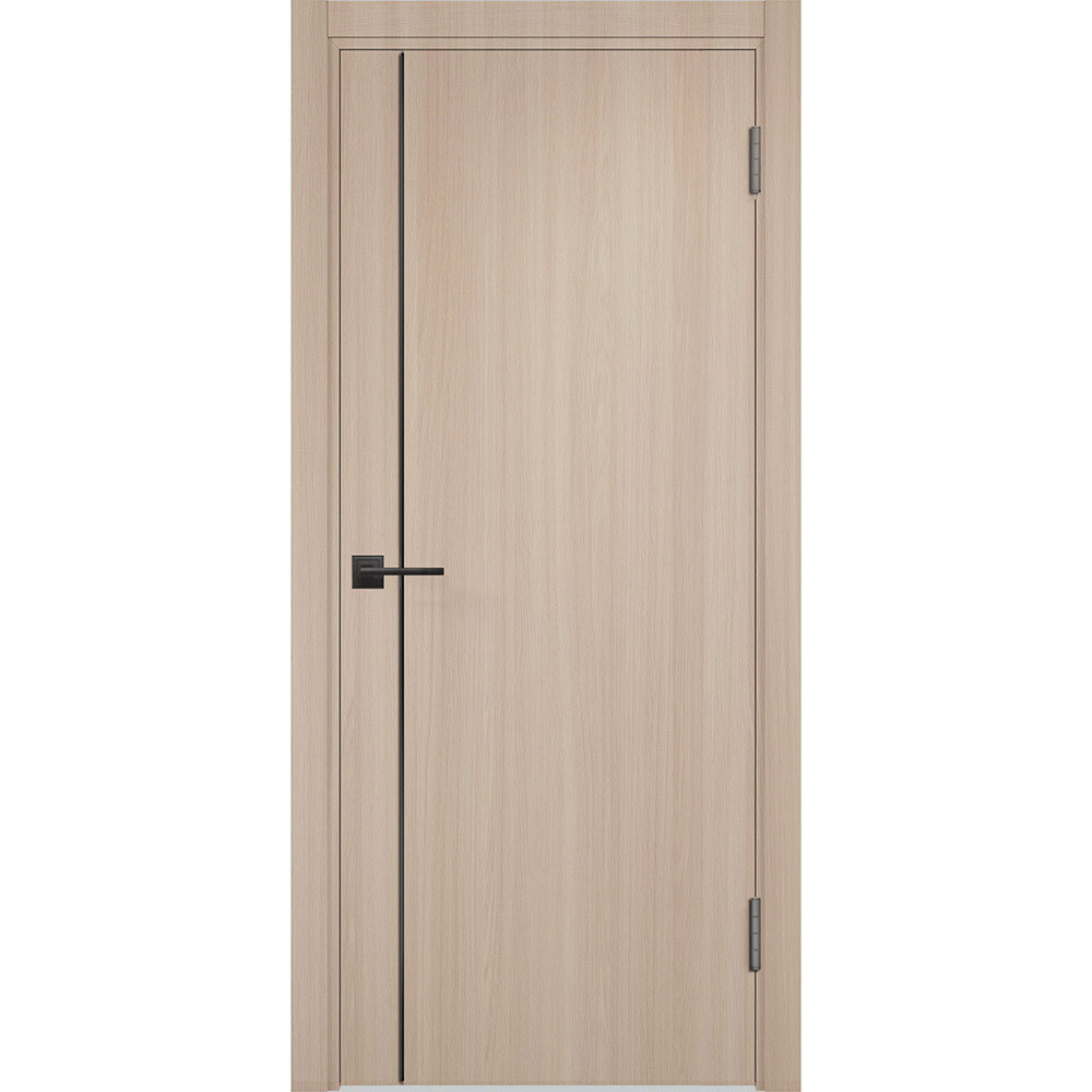 original-14245.jpg Дверь межкомнатная Милан (Вертикаль) 700х2000 мм финишпленка ясень шимо с декоративной вставкой с замком — изображение 1
