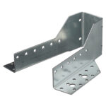 Опора бруса раскрытая оцинкованная 165х76х50х2 мм