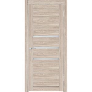 Дверь межкомнатная Мюнхен 01 800х2000 мм финишпленка ясень шимо со стеклом