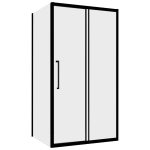 Душевой уголок Abber Schwarzer Diamant черный 160х85х195 см прямоугольник стекло прозрачное 6 мм (AG30160BH-S85B)