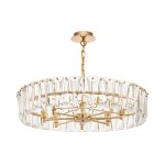 Люстра подвесная Maytoni Puntes E14 480 Вт 20 кв.м (MOD043PL-08G)