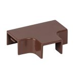 Тройник для кабель-канала EKF 15х10 мм темное дерево (4 шт.) (tchd-15-10x4)