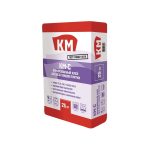 Клей для плитки/ керамогранита/ камня КМ-С армированный серый класс C2 TE 25 кг