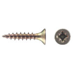 Саморезы универсальные 25x3,5 мм желтые (200 шт.)