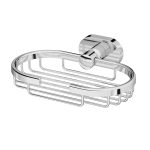 Мыльница для ванной AM.PM Sense L с держателем стекло/металл хром (A7434600)